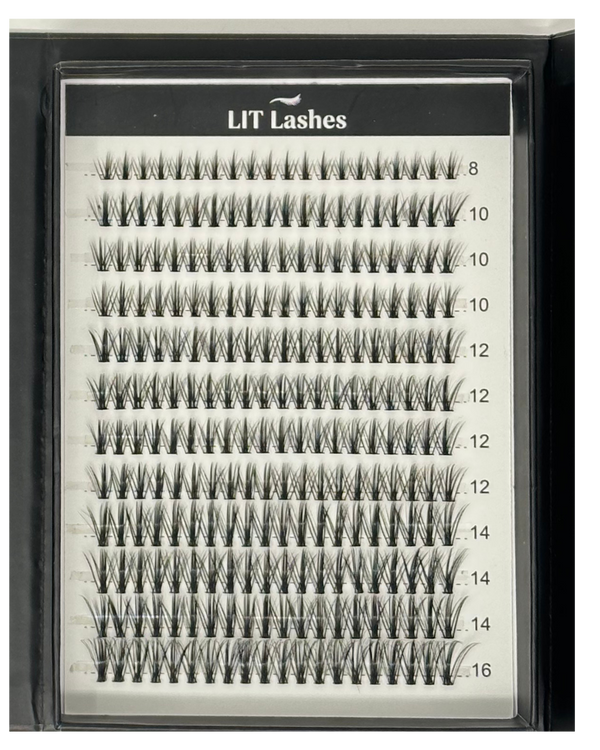 LIT Lashes Starter Pack - Pixie Pop Curve C