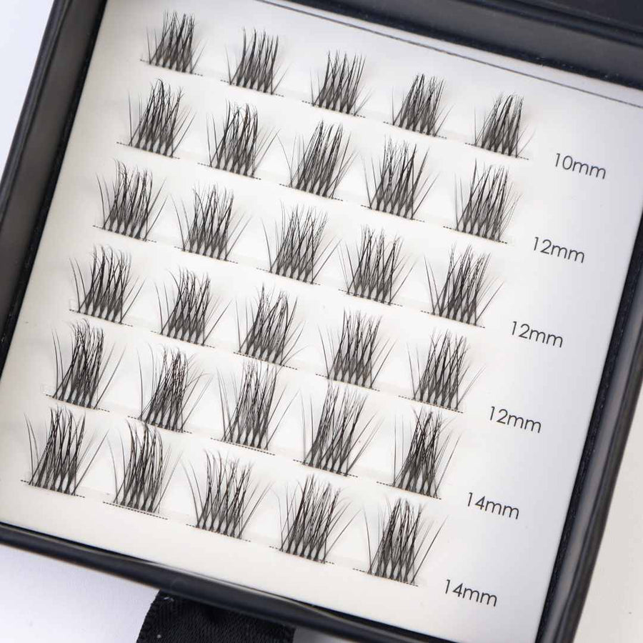 Calm Crush - Mixed Length Glued Lashes