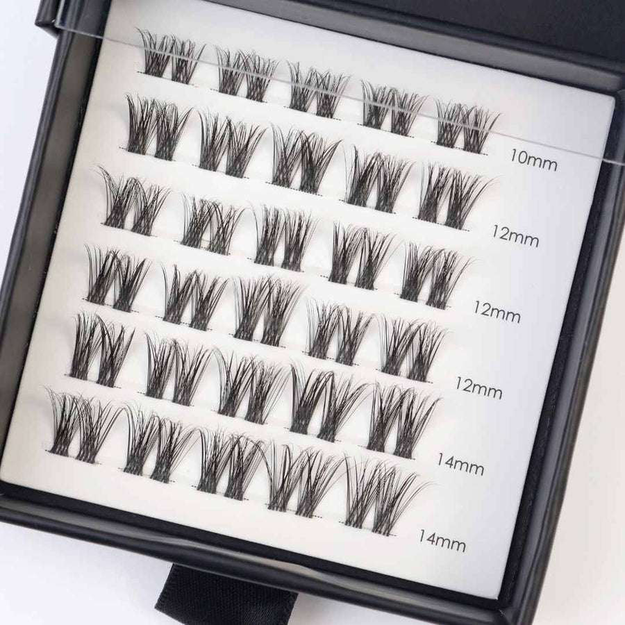 Gentle Glam - Mixed Length Glued Lashes