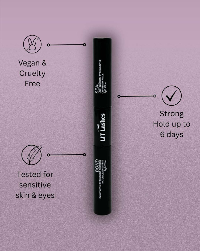 LIT Lash Bond & Sealer Combination - LIT Lashes
