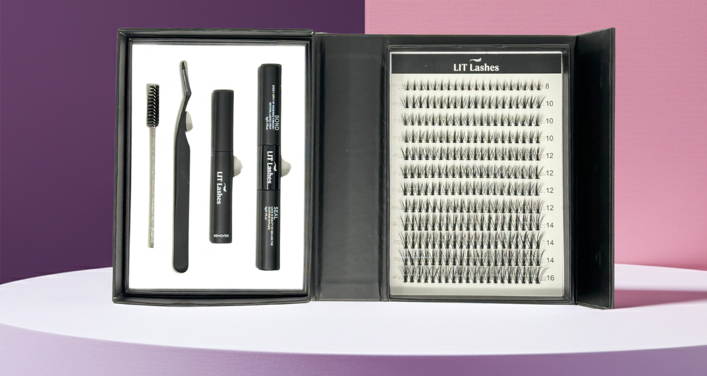 LIT Lashes DIY PIxie Pop kit faux lashes