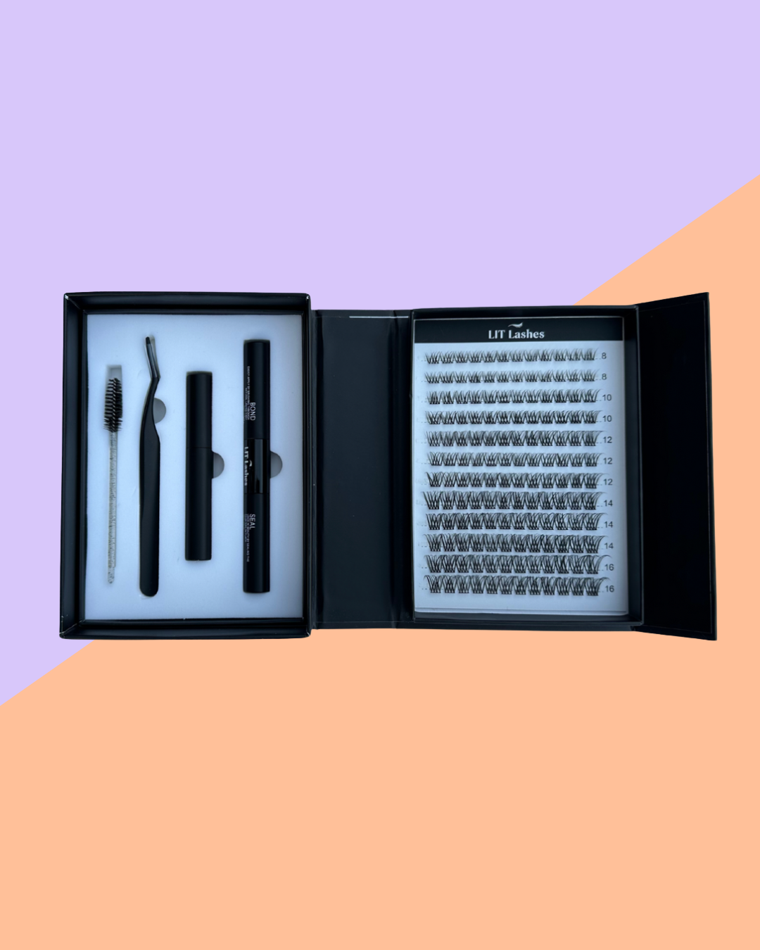 LIT Lashes DIY cluster lashes starter kit