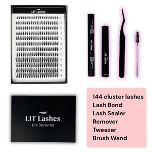 LIT Lashes Starter Pack - Pixie Pop Curve C