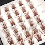 Après Glam - Mixed Length Glued Lashes BROWN