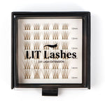 Beau Regard - Mixed Length Glued Lashes BROWN