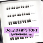 Dolly Dash - Mixed Length Press-On Lashes