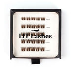 Dolly Dash - Mixed Length Press-On Lashes BROWN