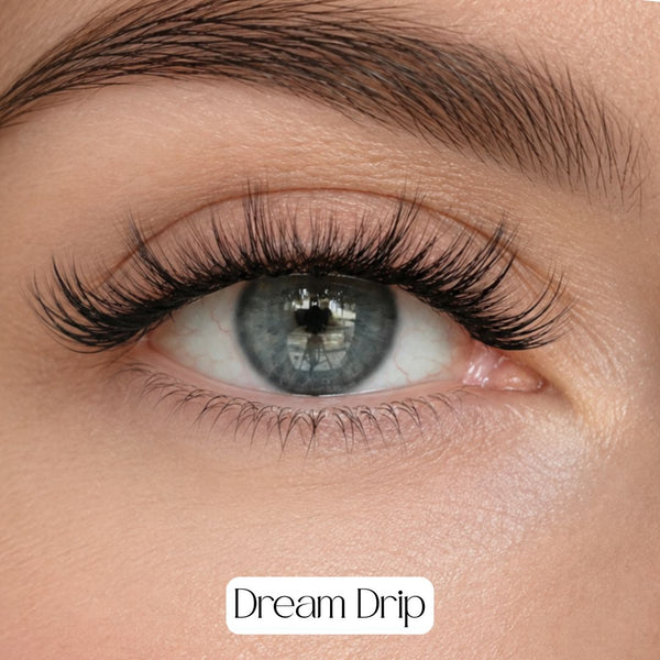 Dream Drip - Mixed Length Press-On Lashes - LIT Lashes