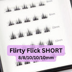 Flirty Flick - Mixed Length Press-On Lashes