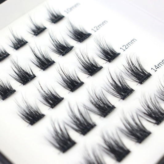 Flirty Flick - Mixed Length Press-On Lashes - LIT Lashes