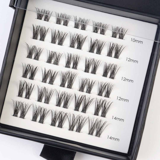 Gentle Glam - Mixed Length Glued Lashes - LIT Lashes