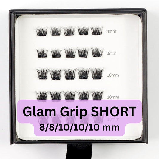 Glam Grip - Mixed Length Press-On Lashes - LIT Lashes