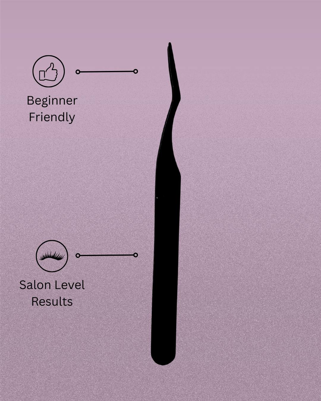 Lash Tweezer for LIT Glued Lashes - LIT Lashes