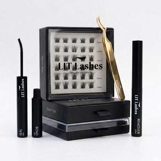 LIT Signature Starter Set, Glued Lashes, 3 Boxes - LIT Lashes