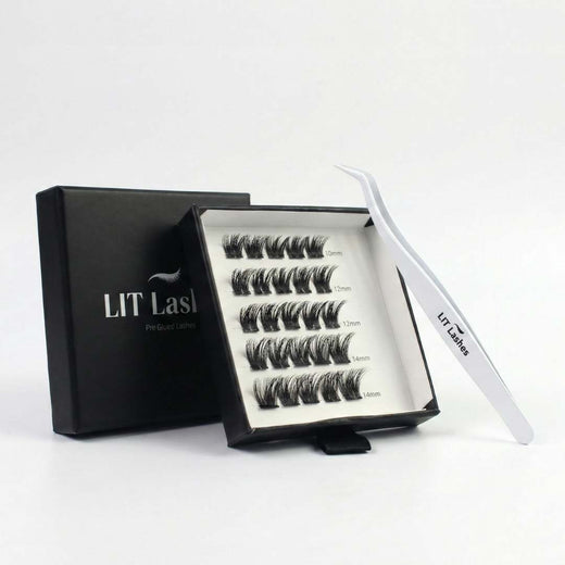 LIT Signature Starter Set, Lashes & Tweezers