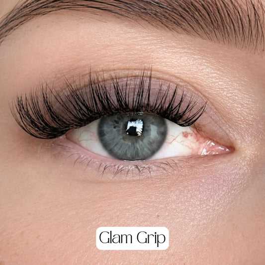 Pack of 6 - Press On Lashes, Mixed Lengths + FREE tweezers - LIT Lashes