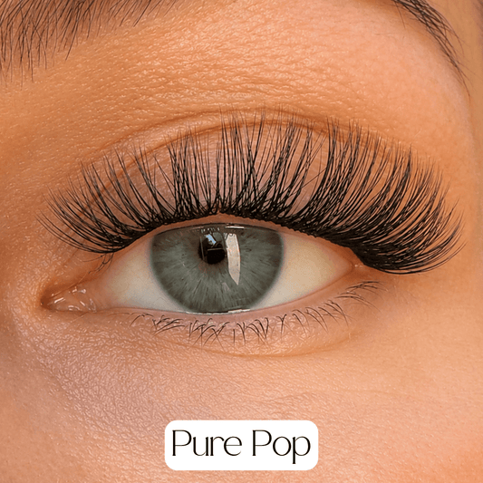Pure Pop - Mixed Length Glued Lashes - LIT Lashes