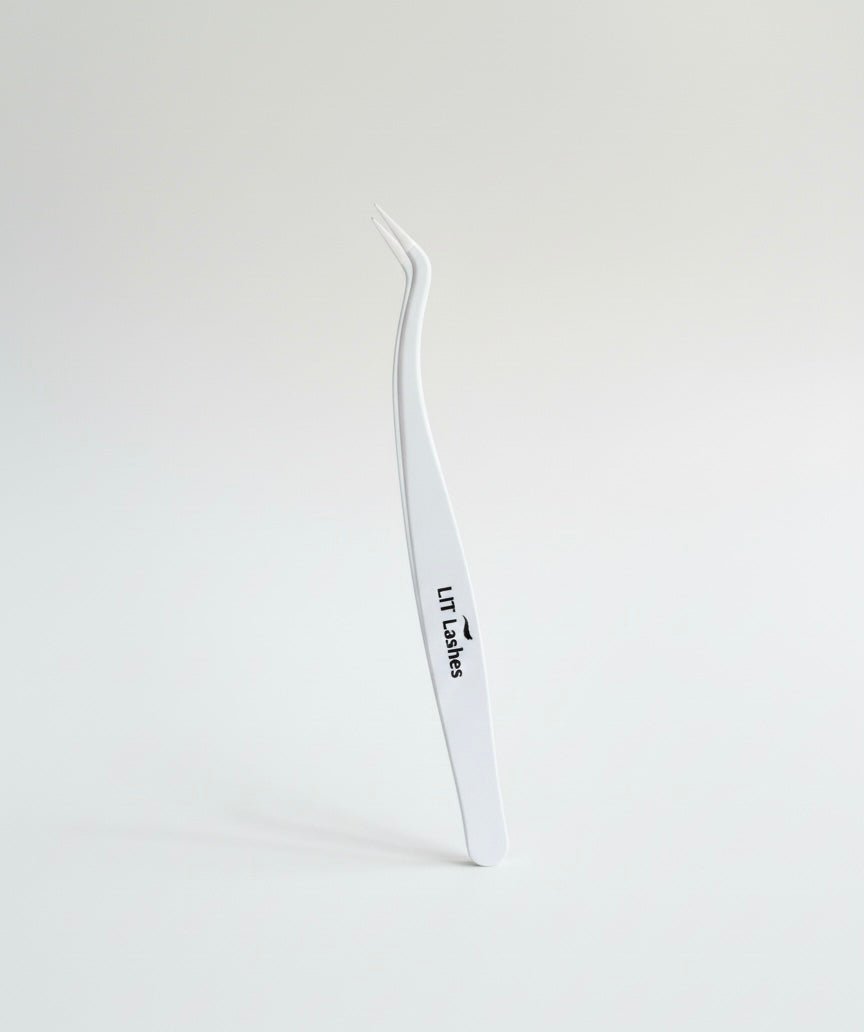 Sharp Tipped Non - Stick Tweezer - LIT Lashes