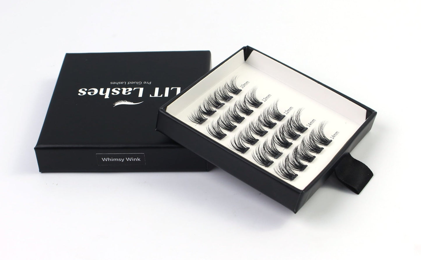 Whimsy Wink - Mixed Lenght Pre Glued - LIT Lashes