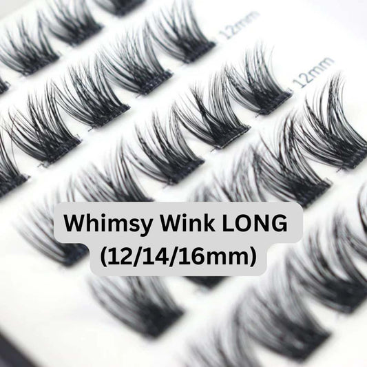 Whimsy Wink - Mixed Length Press - On Lashes - LIT Lashes