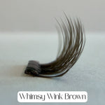 Whimsy Wink - Mixed Length Press-On Lashes BROWN