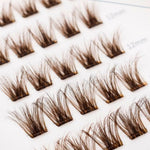 Whimsy Wink - Mixed Length Press-On Lashes BROWN